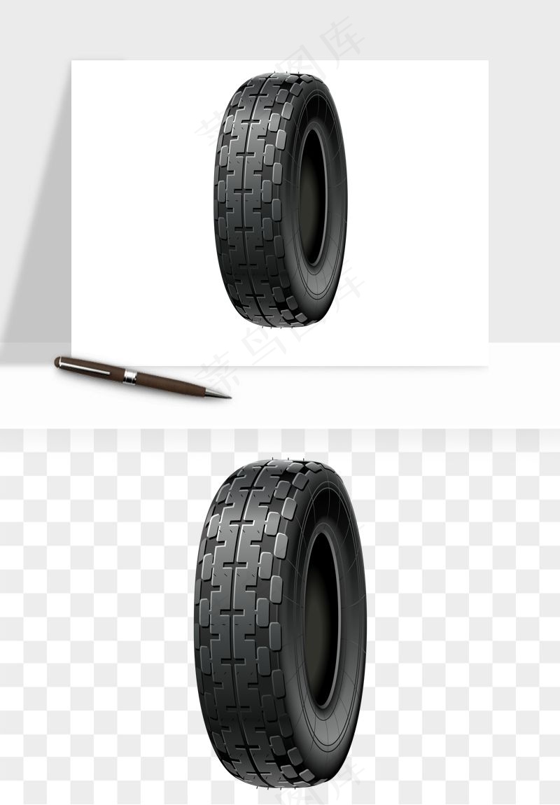轮胎汽车零件png免抠