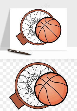 篮球篮球架png免抠