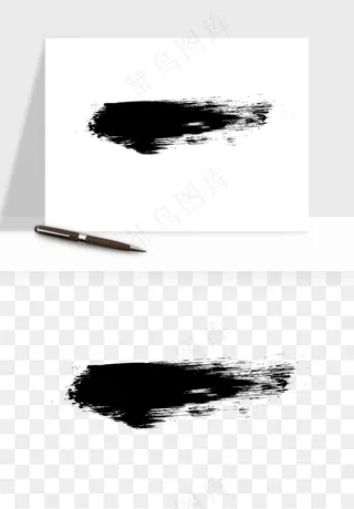 墨迹水墨圆圈圆环边框