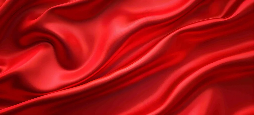 深红色丝绸纹理背景