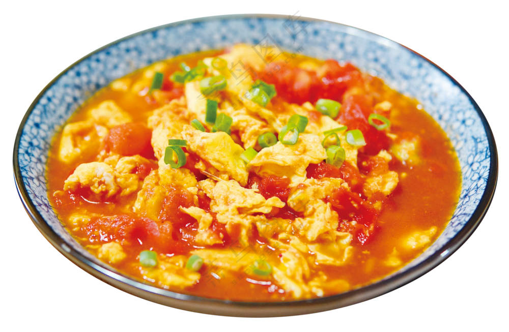 番茄鸡蛋免抠图片