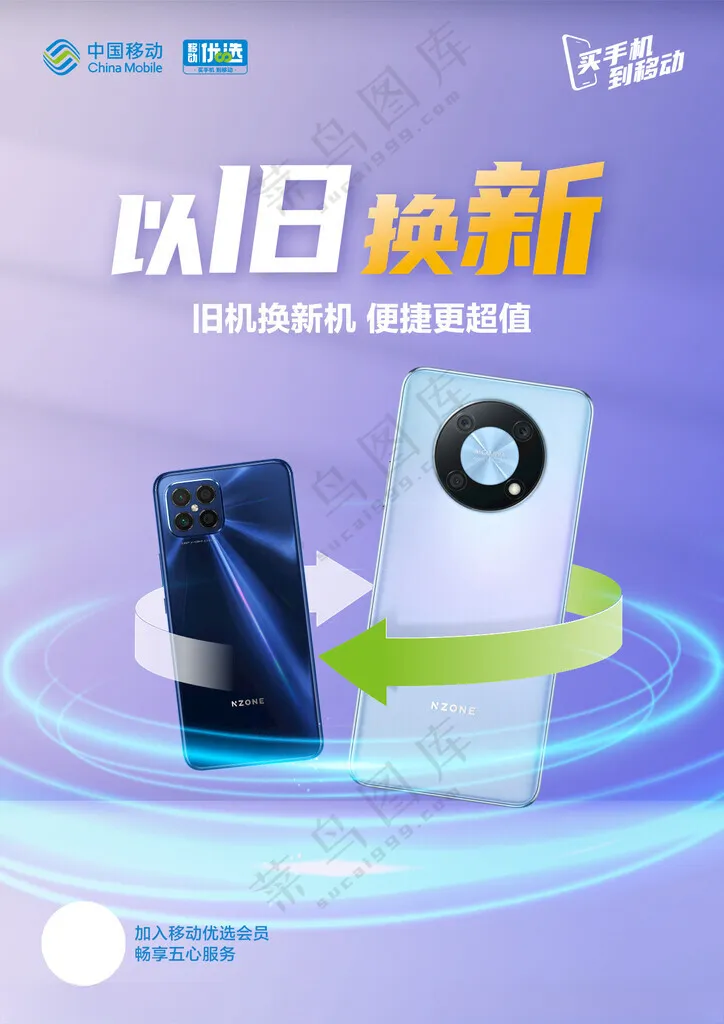 以旧换新以旧换新手机海报