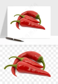 红辣椒尖椒png免抠