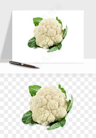 花菜椰菜花蔬菜png免抠