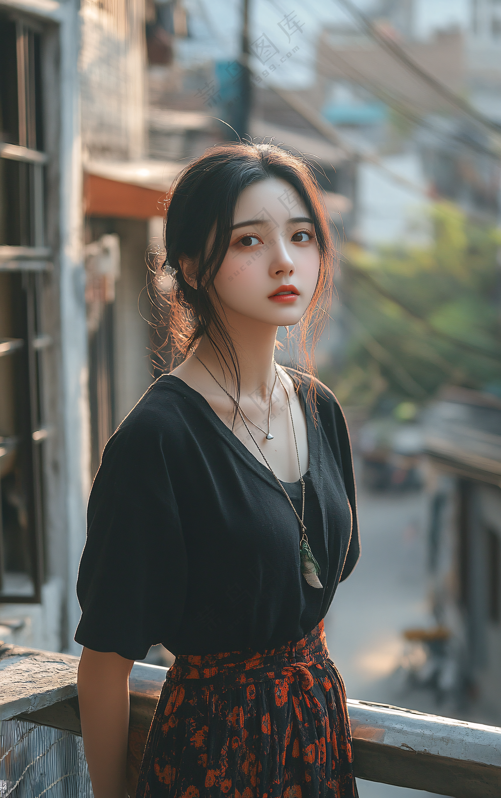 清纯文艺美女图片