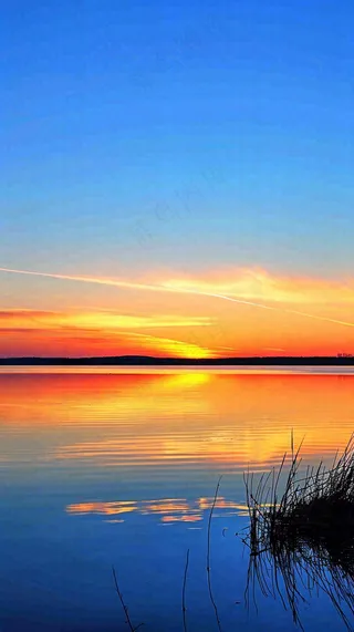 晚安温馨励志摄影图