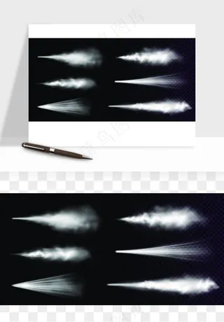 烟雾气体矢量png免抠