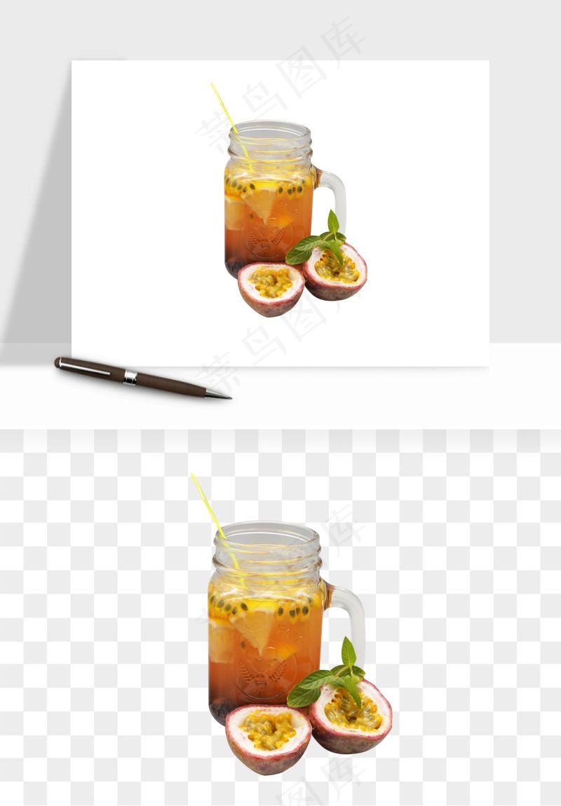 冷饮品果汁饮料png免抠图