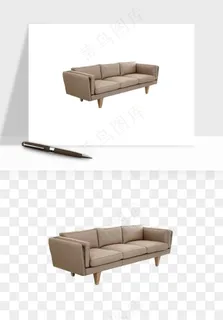 现代沙发家具png免抠