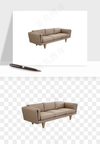 现代沙发家具png免抠