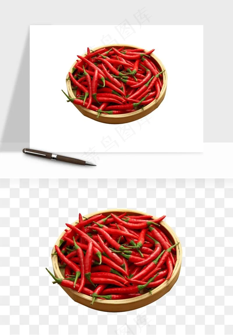 红辣椒尖椒png免抠