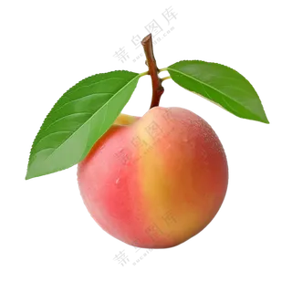 水密桃免抠元素