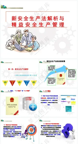 清新风新安全法与精益安全管理讲义预览图