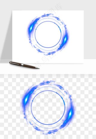 光环光效光圈png免抠