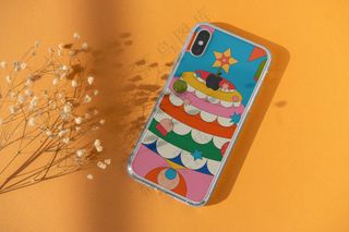 iPhoneX文创手机壳样机手机壳印花贴图样机-21