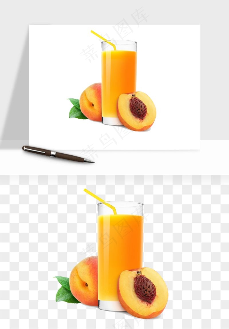 冷饮品果汁饮料png免抠图