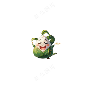 端午节免抠粽子