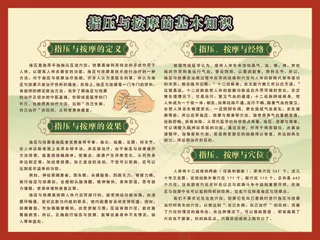 古典暖色指压与按摩的基本知识