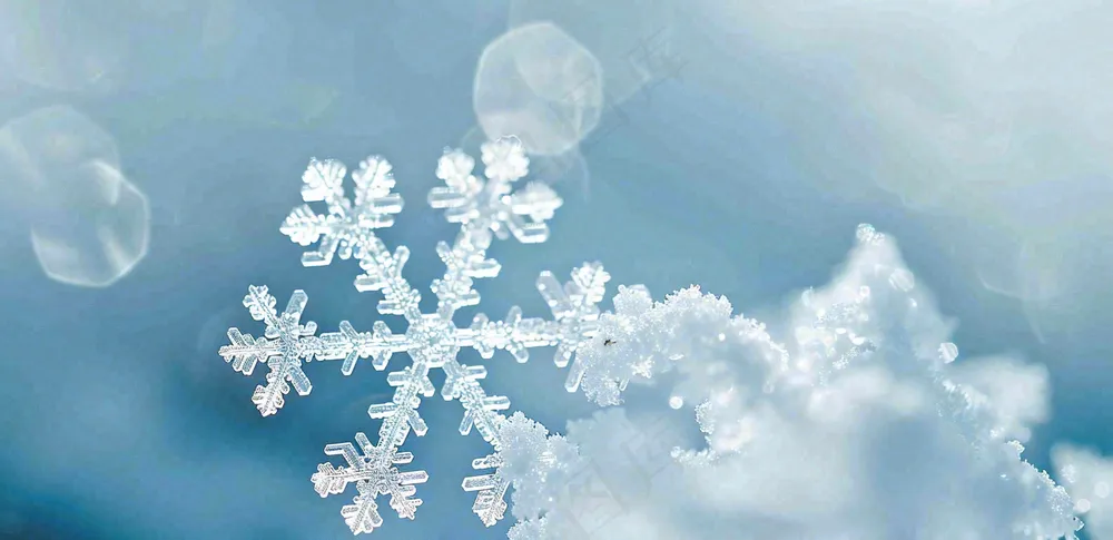 冰冻预警暴雪预警通知公告背景