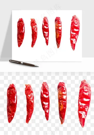 红辣椒尖椒png免抠