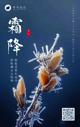 小雪手机海报