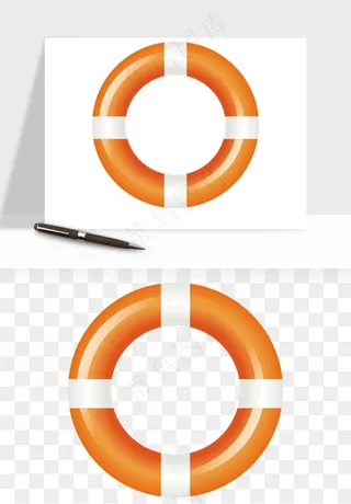 游泳圈png免抠