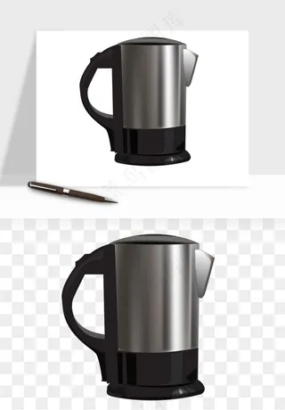 开水壶png免抠
