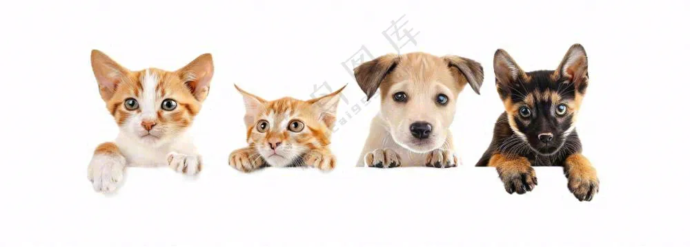 萌宠宠物猫狗动物免抠