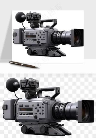 摄像机拍摄设备png免抠