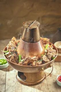 羊蝎子火锅美食图片