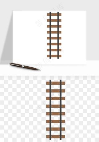 铁路轨道png免抠