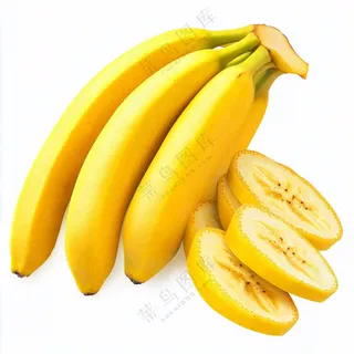 香蕉成熟水果摄影图
