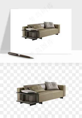 现代沙发家具png免抠