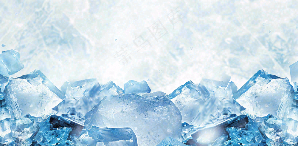 冰冻预警暴雪预警通知公告背景