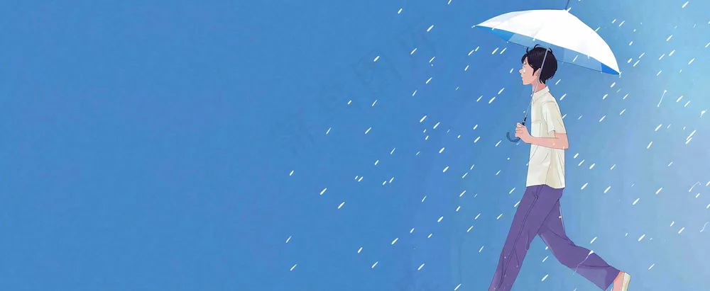 暴雨预警暴雪预警通知公告背景