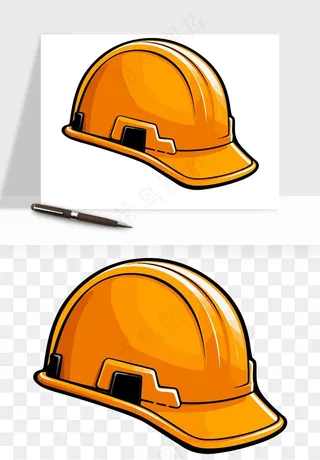 安全帽png免抠