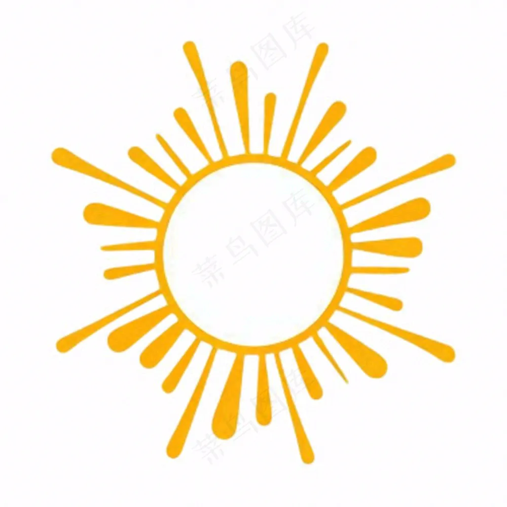 太阳天气卡通免抠