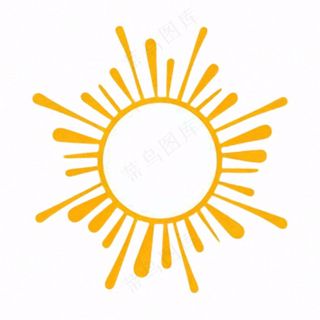 太阳天气卡通免抠