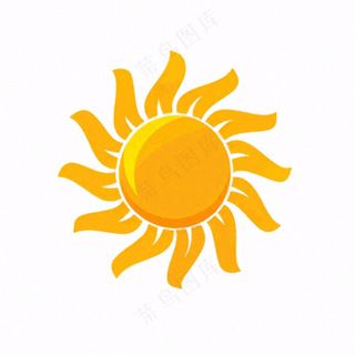 太阳天气卡通免抠