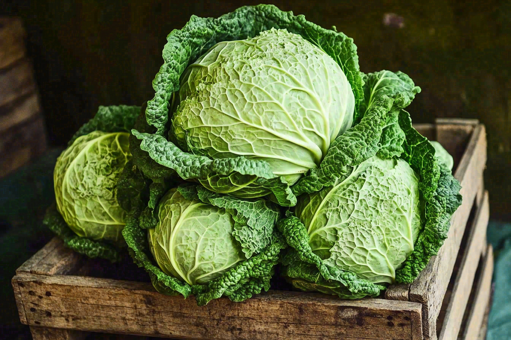 白菜圆白菜包菜蔬菜摄影图