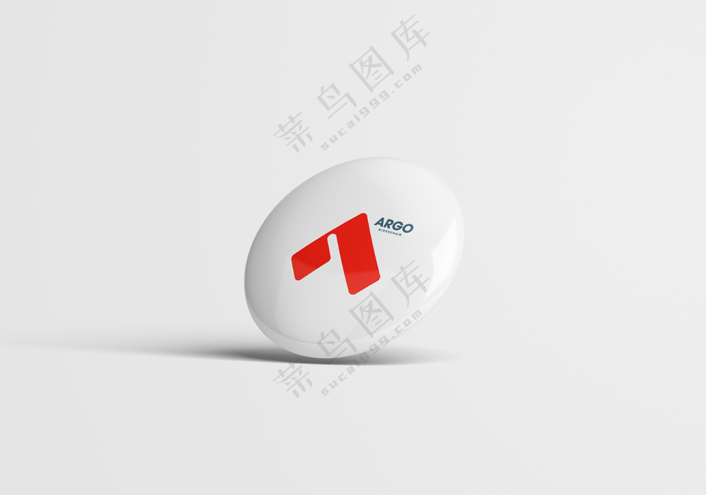 金属徽章胸章胸牌logo吧唧文创样机-3