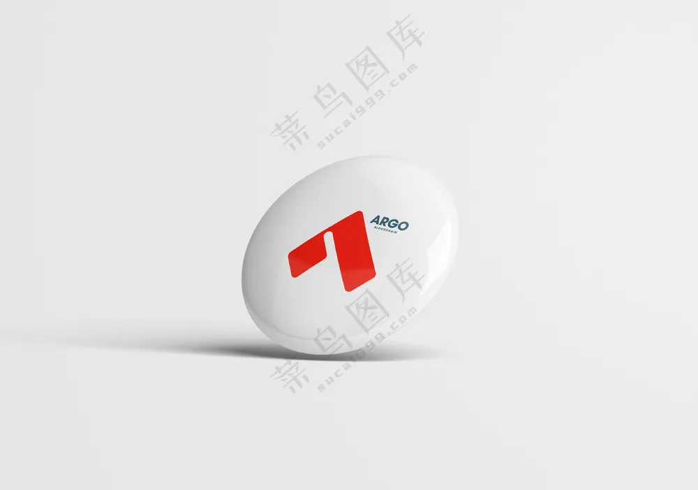 金属徽章胸章胸牌logo吧唧文创样机-3
