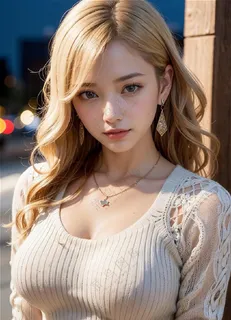 金发少女图片 (1)