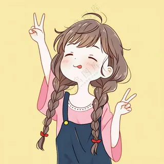 卡通女孩头像
