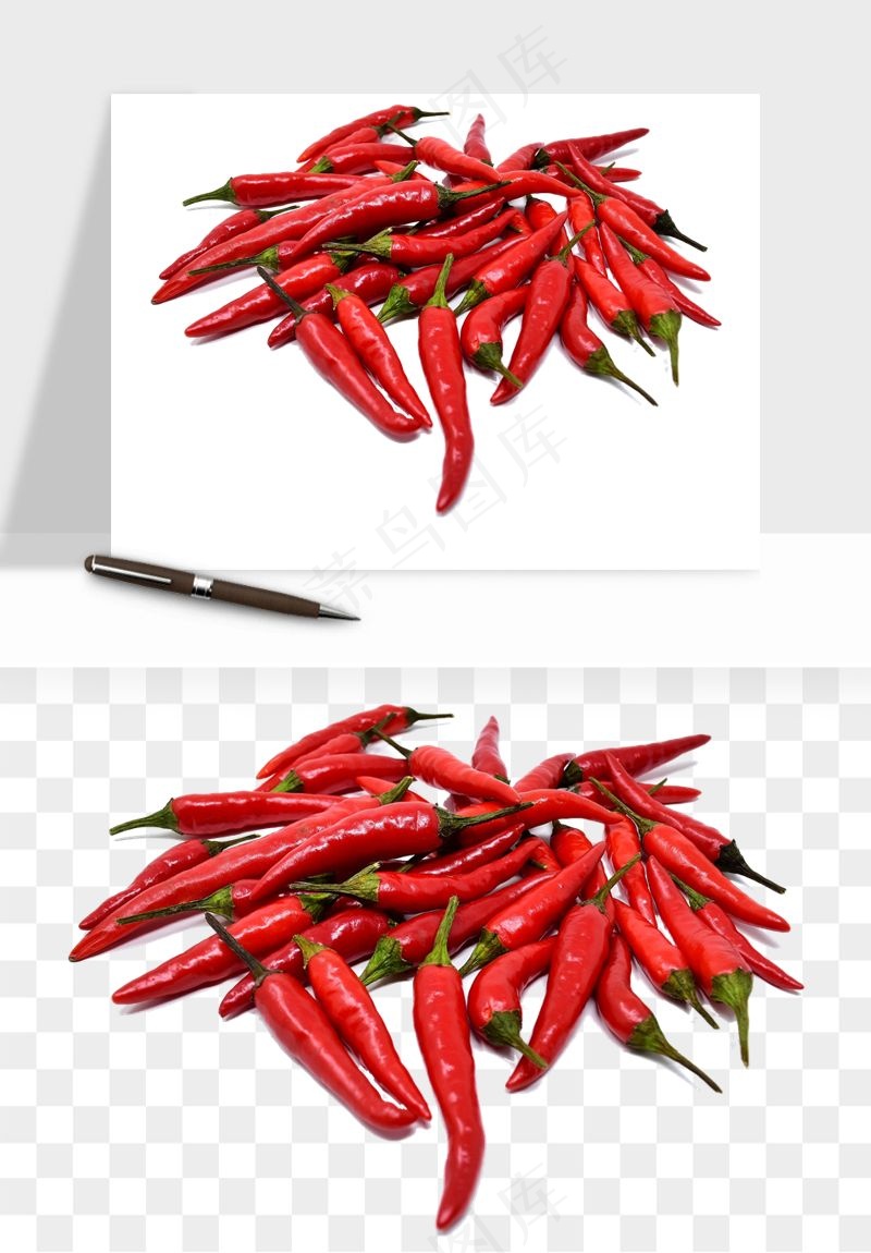 红辣椒尖椒png免抠