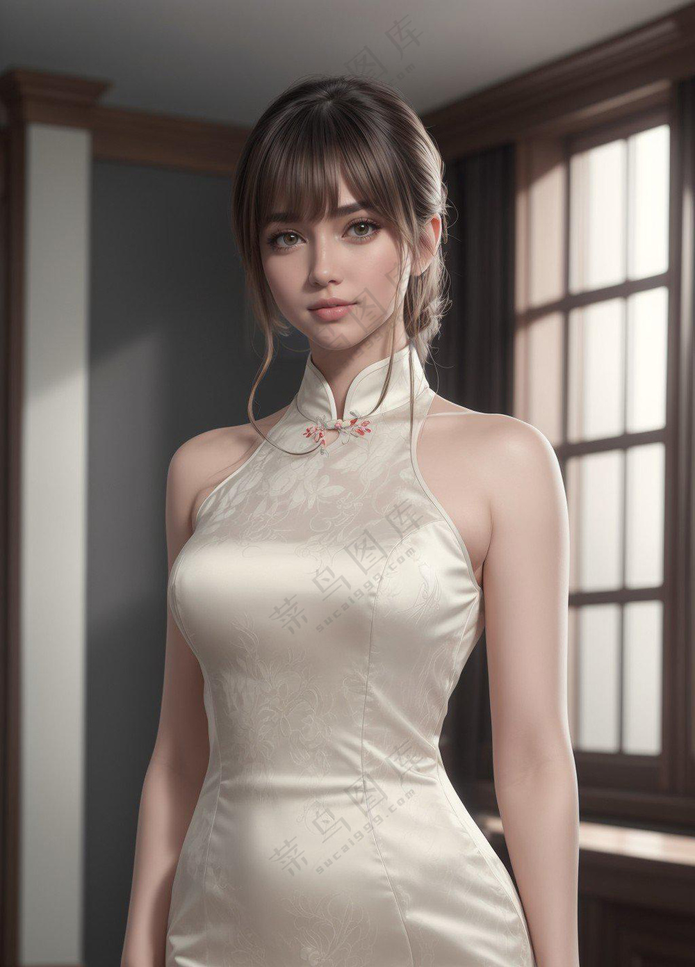 旗袍美女图2