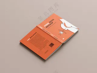 11装帧书籍封面书本画册vi样机