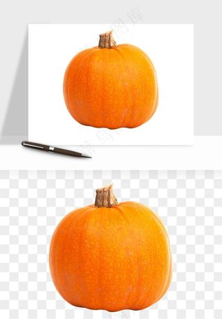南瓜蔬菜png免抠