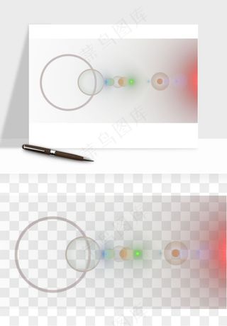 光晕光圈阳光太阳光效png免抠