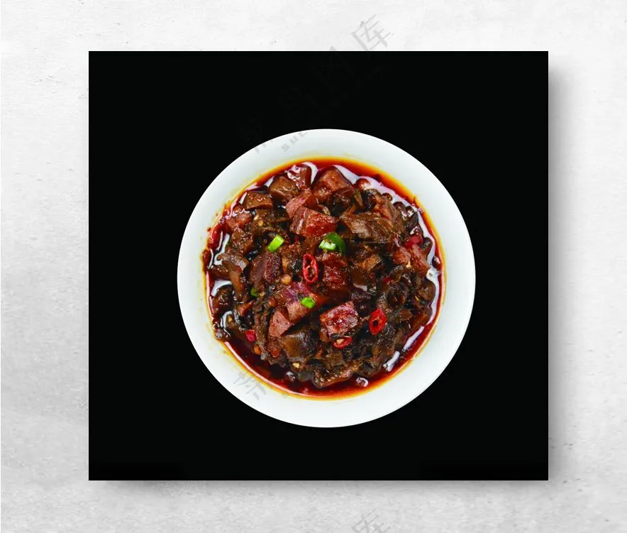 牛肉香辣酱辣椒油广告设计